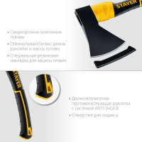 Кованый топор STAYER Fiberglass 410 мм, 1000/1150 г 2062-10_z02