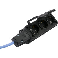 Морозостойкий удлинитель в бухте Power Cube 16А/3,5 кВт, 3р с заземлением, 10м, IP54 3х2,5 мм2, PC-3GF-R-10(IP)