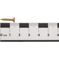 Шуруп для дерева Bohrer 3x16, универ., желтый, 1000 шт. SYZ-3х16-1000