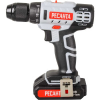 Аккумуляторная дрель-шуруповерт Ресанта ДА-20-2ЛК 75/14/11