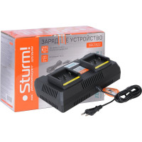 Устройство зарядное (18 В; 2х4 А) для дрелей и шуруповертов Sturm SBC1822