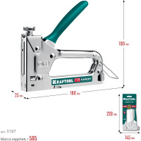 Стальной cтеплер KRAFTOOL Expert-53 тип 53 3187_z01