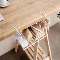 Полка для хранения ZDK Homium, цвет белый, размер 48x24,5x14 см shelf8white