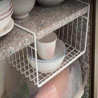 Полка для хранения ZDK Homium, цвет белый, размер 48x24,5x14 см shelf8white