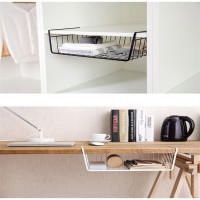 Полка для хранения ZDK Homium, цвет белый, размер 48x24,5x14 см shelf8white