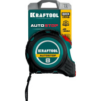 Рулетка с автостопом KRAFTOOL AutoStop 8 м 3412-8-25