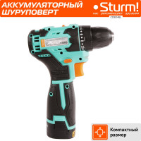 Аккумуляторный шуруповерт Sturm CD3514BL