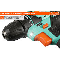 Аккумуляторный шуруповерт Sturm CD3512BL