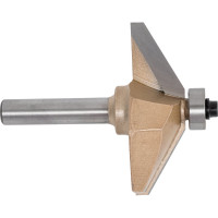 Фреза по дереву кромочная конусная 45 градусов (53х16 мм; хвостовик 8 мм) Strong СТФ-10240053