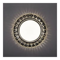 Встраиваемый светильник General Lighting Systems с подсветкой GX53, 123х45мм, аквамарин, IP20 GCL-GX53-H38-BL 661146