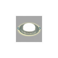 Встраиваемый светильник General Lighting Systems с подсветкой GX53, 123х45мм, бабочки, IP20 GCL-GX53-H38-BL-1 661147