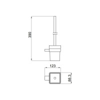 Ершик для унитаза ALLEN BRAU Infinity 6.21008-31 00265482