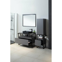 Зеркало ALLEN BRAU Priority 1.31016.BB 90 черный браш 00274614