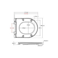 Крышка-сиденье для унитаза ALLEN BRAU Reality 4.32007.AN 00280169