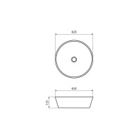 Раковина ALLEN BRAU Liberty 4.32002.20 00262046