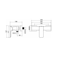 Смеситель для душа ALLEN BRAU Infinity 5.21010-00 00265453