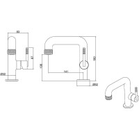 Смеситель для раковины ALLEN BRAU Reality 5.32001-00 хром 00280695