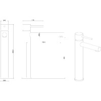 Смеситель для раковины ALLEN BRAU Glotity 5.51002-00 хром 00280698
