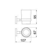 Стакан ALLEN BRAU Priority 6.31002-00 00265393