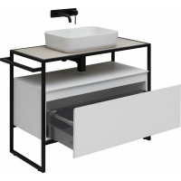 Тумба под раковину ALLEN BRAU Priority 1.31003.WM 100 white matt 00274302