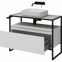 Тумба под раковину ALLEN BRAU Priority 1.31003.WM 100 white matt 00274302