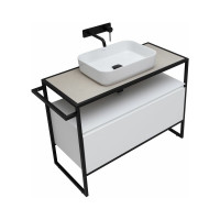 Тумба под раковину ALLEN BRAU Priority 1.31003.WM 100 white matt 00274302