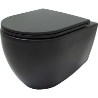 Чаша подвесного унитаза ALLEN BRAU Reality 4.32006.31 черный 00280166