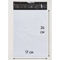 Курьерский пакет PACK INNOVATION 170x240+40, без кармана, 60 мкм, 1000 шт IP00KP.KK0170240.60-k0.1000
