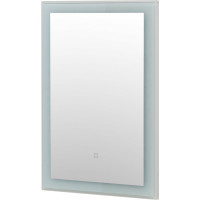 Зеркало Aquanet Монро 55х80 LED бежевый матовый (243587) 00243587