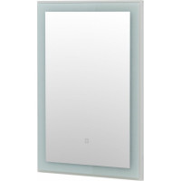 Зеркало Aquanet Монро 55х80 LED бежевый матовый (243587) 00243587