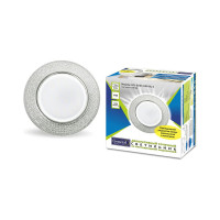 Встраиваемый светильник General Lighting Systems с подсветкой GX53, 123х45мм, модерн, IP20 GCL-GX53-H38-BL-2 661149