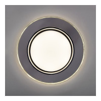 Встраиваемый светильник General Lighting Systems с подсветкой GX53, 120х42мм, круглый зеркальный, IP20 GCL-GX53-H38-BL-5 661255