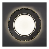 Встраиваемый светильник General Lighting Systems с подсветкой GX53, 120х42мм, фигурный зеркальный, IP20 GCL-GX53-H38-BL-6 661257
