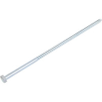 Шуруп Bohrer 6x160 шестигранный, цинк, DIN 571, 20 шт. DIN571-6/160-20