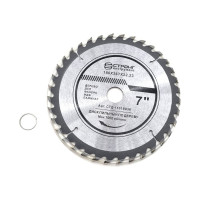 Диск пильный по дереву 180x22.23/20 мм, 36Z Strong СТД-110118036