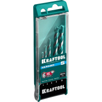 Набор сверл по керамограниту KRAFTOOL Keramo 5 шт, 4-5-6-8-10 мм 29175-H5