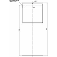 Зеркало ALLEN BRAU Priority 1.31015.60 80 медь браш 00274612
