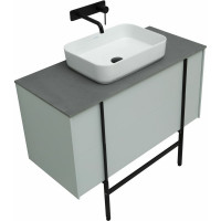 Тумба под раковину ALLEN BRAU Reality 1.32007.PWM 100 рapyrus white matt 00274401