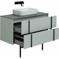 Тумба под раковину ALLEN BRAU Reality 1.32007.PWM 100 рapyrus white matt 00274401