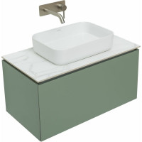 Тумба ALLEN BRAU 1.21002.CGM INFINITY 85 1+1 cement grey matt 00274104