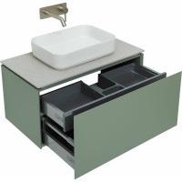 Тумба ALLEN BRAU 1.21002.CGM INFINITY 85 1+1 cement grey matt 00274104