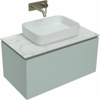 Тумба ALLEN BRAU 1.21002.PWM INFINITY 85 1+1 рapyrus white matt 00274103