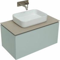 Тумба ALLEN BRAU 1.21002.PWM INFINITY 85 1+1 рapyrus white matt 00274103