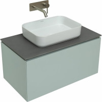 Тумба ALLEN BRAU 1.21002.PWM INFINITY 85 1+1 рapyrus white matt 00274103