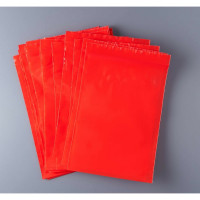 Пакет PACK INNOVATION с замком Зип лок 15x20 см 100 мкм красный металлик 500 шт IP0CBL1520100-500