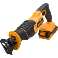 Аккумуляторная сабельная пила DEKO DKRS20, 20В, 2х2.0Ач 063-4253