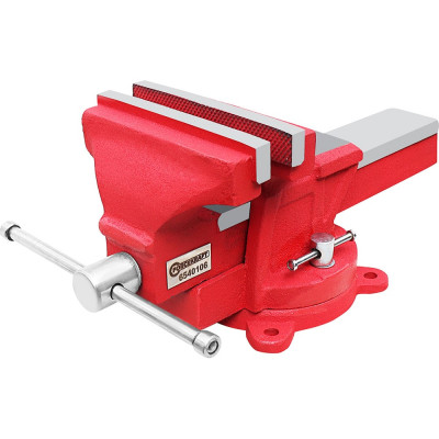 Стальные тиски FORCEKRAFT поворотные с наковальней 6"-150мм 47013 FK-6540106