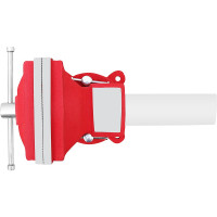 Стальные тиски FORCEKRAFT поворотные с наковальней 6"-150мм 47013 FK-6540106