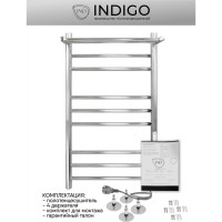 Полотенцесушитель INDIGO Line Trinity с полкой (electro) 80/40 LСLTE80-40PRt