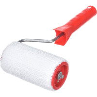 Велюровый бесшовный белый валик Петрович 100мм, ворс 4-5мм П118-100 4100008244